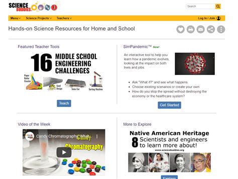 science buddies|sciencebuddies org 6th grade.